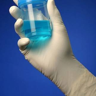 Luva para sala limpa em latex BLLS BioClean - CMS