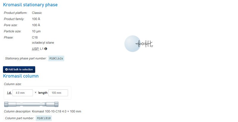 M10CLB10-Coluna-Kromasil-HPLC-C18-100x4mm-10μm-100A