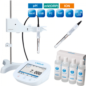 Kit Medidor de bancada Horiba - F-72, Eletrodo e solução padrão