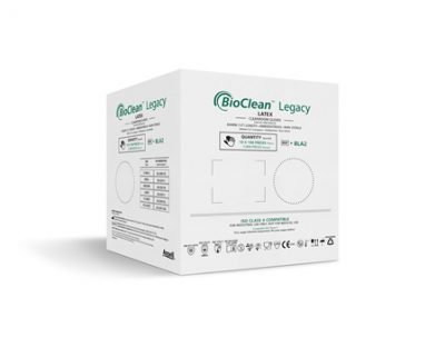 Luva de látex não estéril para Sala Limpa BioClean Legacy BLA2 box