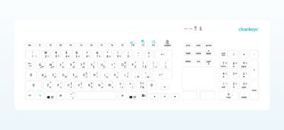 Cleankeys CK4W comepleto