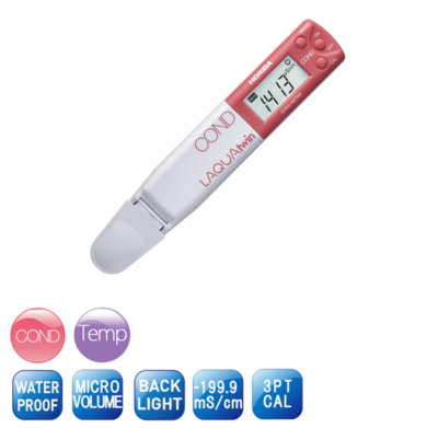 Medidor de bolso LAQUAtwin EC-22 - HORIBA