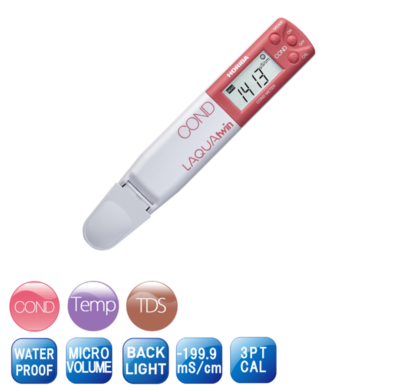 Medidor de bolso LAQUAtwin EC-33 - HORIBA