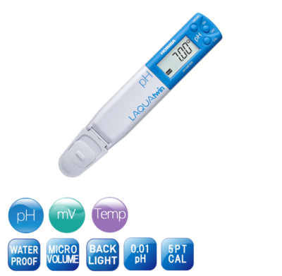 Medidor de bolso LAQUAtwin pH-33 – HORIBA